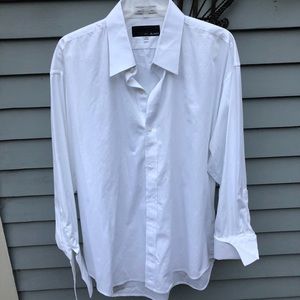 Bill Blass premium Pima cotton White dress shirt.